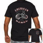 American Rebel Motorcycle T-Shirt