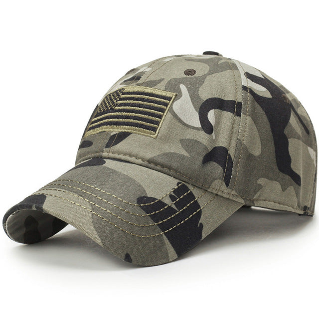 Camouflage USA Hat